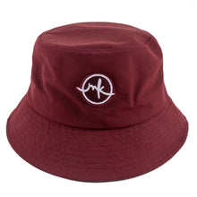 Load image into Gallery viewer, M033 Colton Nylon Bucket Hat - Burgundy