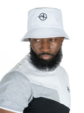 Load image into Gallery viewer, M033 Colton Nylon Bucket Hat - White