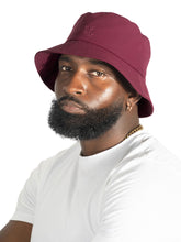 Load image into Gallery viewer, Nylon | M034 Adorni Nylon Bucket Hat - Burgundy