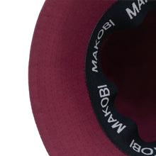 Load image into Gallery viewer, Nylon | M034 Adorni Nylon Bucket Hat - Burgundy