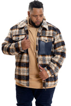 Load image into Gallery viewer, M1028 Gabana Shirt Jacket - Navy