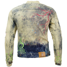 Load image into Gallery viewer, M1052 Makobi Fire Denim Jacket - Dirt Wash