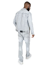 Load image into Gallery viewer, M1079 Moreli Denim Jacket - Gray