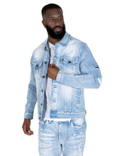 Load image into Gallery viewer, M1079 Moreli Denim Jacket - Light Wash
