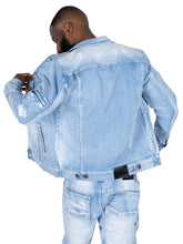 Load image into Gallery viewer, M1079 Moreli Denim Jacket - Light Wash