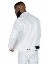 Load image into Gallery viewer, M1079 Moreli Denim Jacket - White
