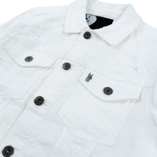 Load image into Gallery viewer, M1079 Moreli Denim Jacket - White