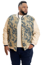 Load image into Gallery viewer, M1096 Veroma Tapestry Varsity Jacket - Khaki
