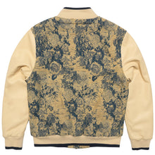 Load image into Gallery viewer, M1096 Veroma Tapestry Varsity Jacket - Khaki