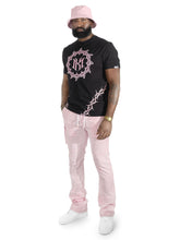 Load image into Gallery viewer, Jersey Shirt | M138 Prestige Tee - Black.Pink
