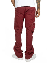 Load image into Gallery viewer, M1625 Sartoni Nylon Stacked Pants - Burgundy