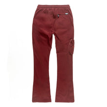 Load image into Gallery viewer, M1625 Sartoni Nylon Stacked Pants - Burgundy