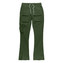 Load image into Gallery viewer, M1625 Sartoni Nylon Stacked Pants - Dark Olive