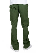 Load image into Gallery viewer, M1625 Sartoni Nylon Stacked Pants - Dark Olive
