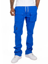 Load image into Gallery viewer, M1625 Sartoni Nylon Stacked Pants - Royal