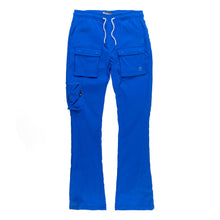 Load image into Gallery viewer, M1625 Sartoni Nylon Stacked Pants - Royal