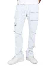 Load image into Gallery viewer, M1625 Sartoni Nylon Stacked Pants - White