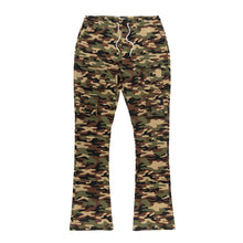 Load image into Gallery viewer, M1633 Colton 34” Stack Nylon/Spandex Sweat Pants - Camo