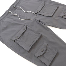 Load image into Gallery viewer, M1633 Colton 34” Stack Nylon/Spandex Sweat Pants - Dark Gray