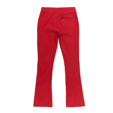 Load image into Gallery viewer, M1633 Colton 34” Stack Nylon/Spandex Sweat Pants - Red