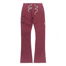 Load image into Gallery viewer, Nylon Pants | M1634 Adorni Stacked - Burgundy