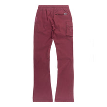 Load image into Gallery viewer, Nylon Pants | M1634 Adorni Stacked - Burgundy