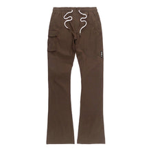 Load image into Gallery viewer, M1634 Adorni Stacked Nylon Pants - Dark Brown