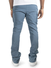 Load image into Gallery viewer, Nylon Pants | M1634 Adorni Stacked - Midnight Blue