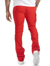 Load image into Gallery viewer, Nylon Pants | M1634 Adorni Stacked - Red