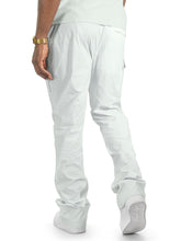Load image into Gallery viewer, Nylon Pants | M1634 Adorni Stacked - White