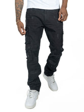 Load image into Gallery viewer, M1737 Berteli Acid Cargo Pants - Black