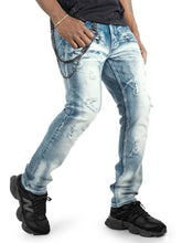 Load image into Gallery viewer, Jeans | M1763 Adorni Chain Pants - Light Wash