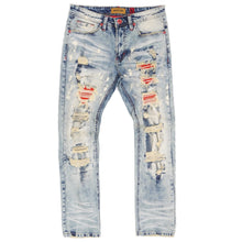 Load image into Gallery viewer, M1773 Makobi Amalfi Denim Jeans W/ Underlay - Dirt Wash