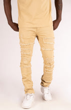 Load image into Gallery viewer, M1912 Bergamo Fray Jeans - Khaki