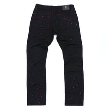 Load image into Gallery viewer, M1924 Makobi Daytona Biker Jeans - Black/Black