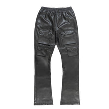 Load image into Gallery viewer, M1927 Romano Vegan Leather Stacked Pants