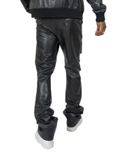 Load image into Gallery viewer, M1927 Romano Vegan Leather Stacked Pants