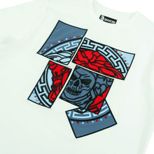 Load image into Gallery viewer, Jersey Shirt | M193 Bianco Medusa Tee - White Blue