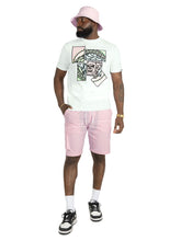 Load image into Gallery viewer, Jersey Shirt | M193 Bianco Medusa Tee - White Pink