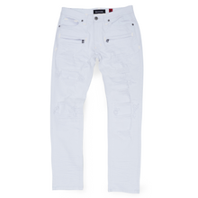 Load image into Gallery viewer, M1944 Pipa Shredded Jeans - White