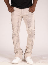 Load image into Gallery viewer, M1973 Danielli 34" Semi Stacked Jeans - Gray