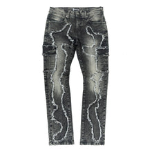 Load image into Gallery viewer, Jeans | M1977 Masino Cargo Jeans - Black Wash