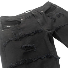 Load image into Gallery viewer, Stacked Pants |M1984 Pastoni Jeans - Jet Black
