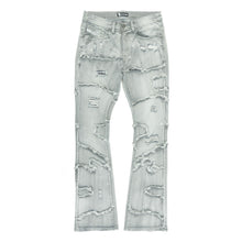 Load image into Gallery viewer, Stacked Pants |M1984 Pastoni Jeans - Gray