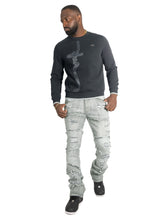 Load image into Gallery viewer, Stacked Pants |M1984 Pastoni Jeans - Gray