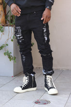 Load image into Gallery viewer, M1994 Bagnoli Tapestry Jeans - Black