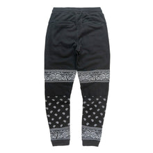 Load image into Gallery viewer, M2765 Bandana Fleece Pants - Black