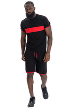 Load image into Gallery viewer, M301 Makobi Ricci Core Tee - Black.Red