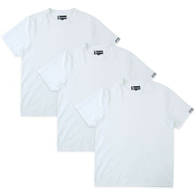 Load image into Gallery viewer, TEES | M303 Makobi Essentials Bundle of 3 - White