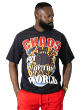 Load image into Gallery viewer, M318 Chaos Oversized T-shirt - Black